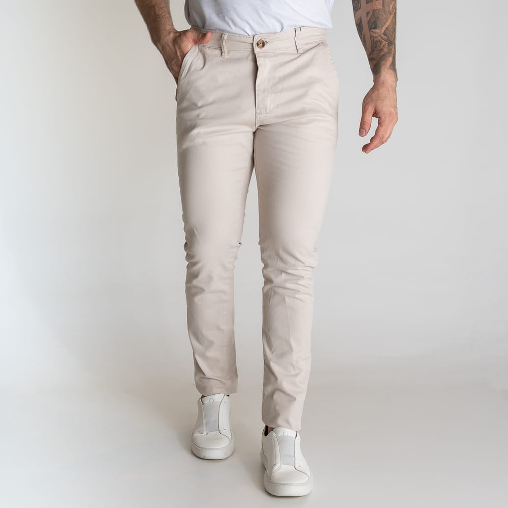 Men’s Classic Chino Trousers Set (3 Pack) Limited Offer